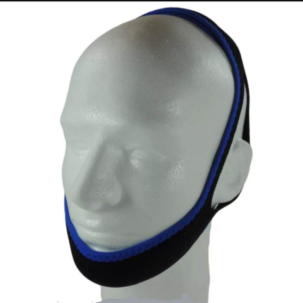 Anti-Apnea TMJ Support Snore Chin Strap Belt